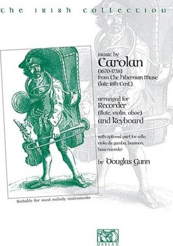 Music by Carolan for Recorder & Keyboard