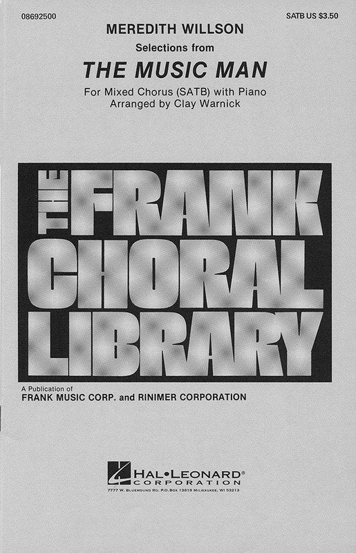 Music Man Selection SATB