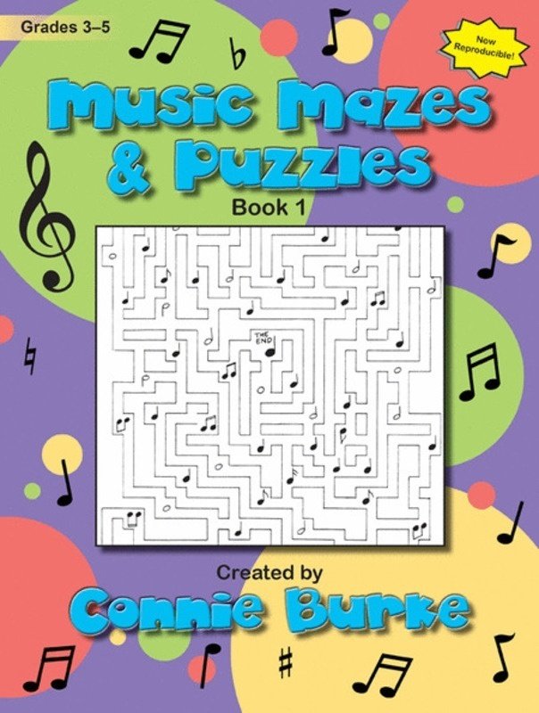 Music Mazes and Puzzles Book 1