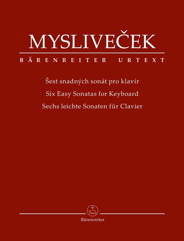 Myslivecek - 6 Easy Sonatas for Keyboard