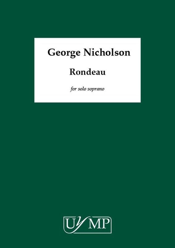 Nicholson - Rondeau for Solo Soprano