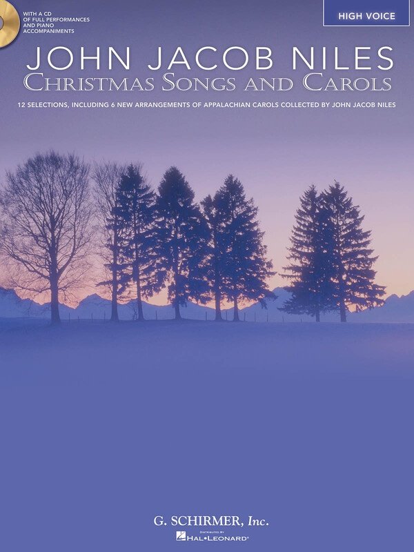Niles - Christmas Songs and Carols High Voice Bk/Cd