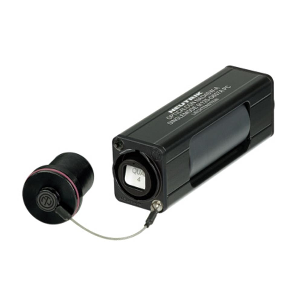 Neutrik opticalCON QUAD coupler multimode PC IP65 (NAO4MW-A)