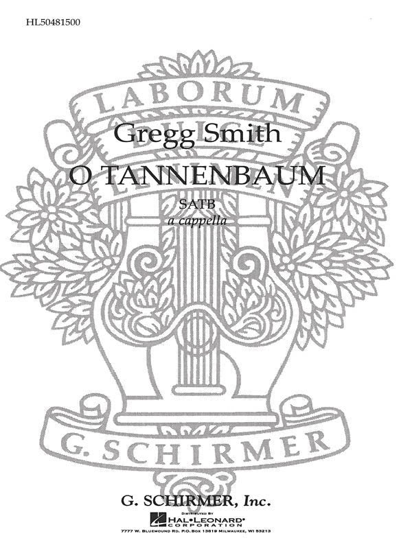 O Tannenbaum SATB A Cappella