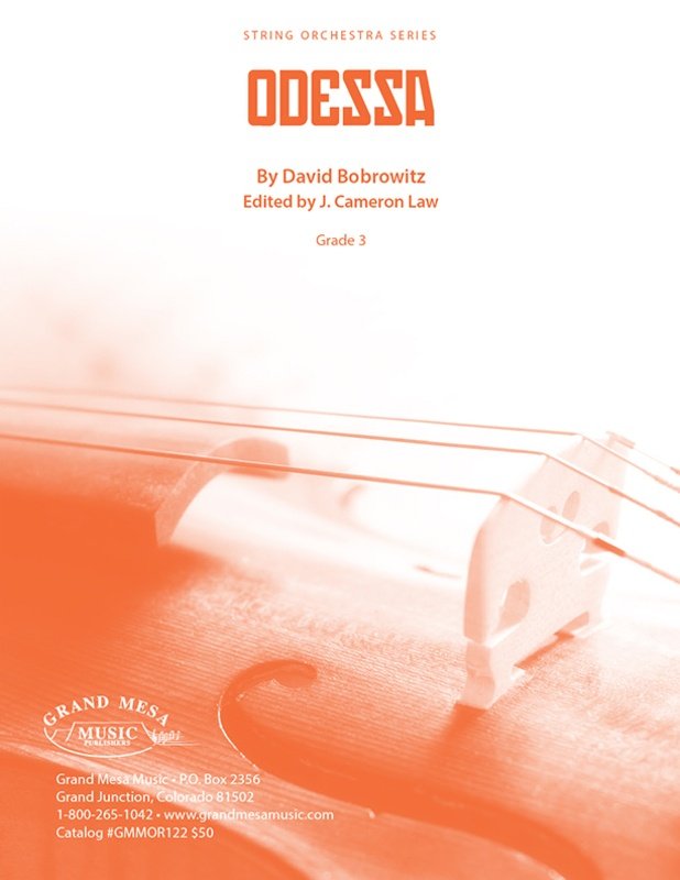 Odessa for String Orchestra So3 Score