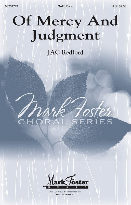 Of Mercy and Judgment SATB