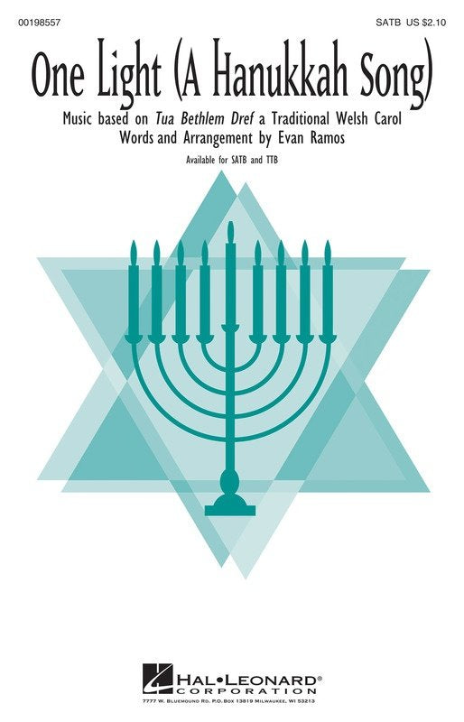 One Light A Hanukkah Song SATB
