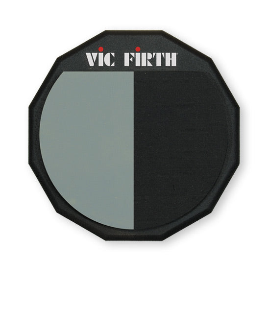 Vic Firth Practice Pad -- Single sided/divided, 12”