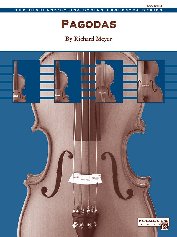 Pagodas for String Orchestra So4 Full Score