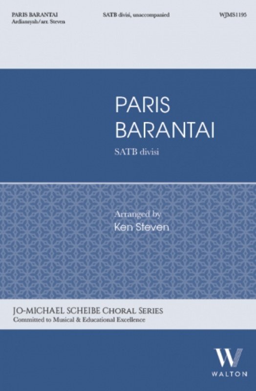 Paris Barantai SATB Divisi A Cappella