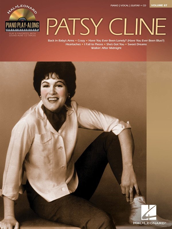 Patsy Cline Piano Play Along V87 Bk/Cd