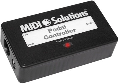 MIDI Solutions Pedal Controller for expression-pedal to MIDI control