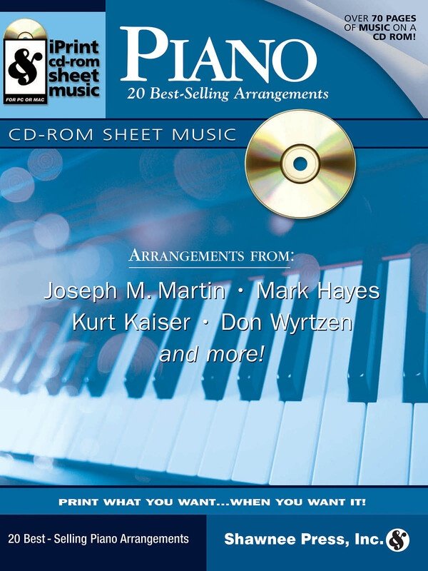 Piano: 20 Top Piano Arrangements Iprint Cd-Rom C