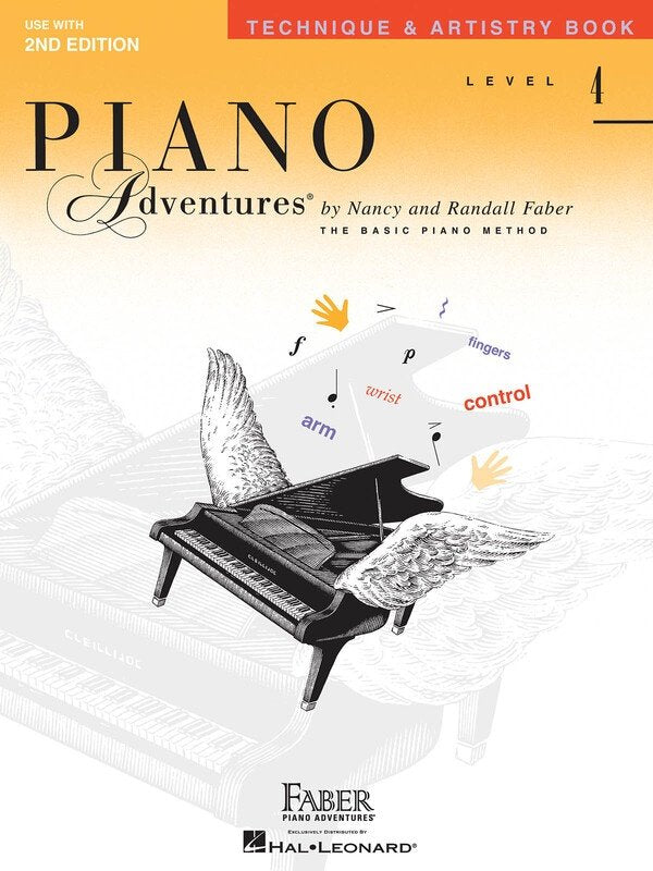 Piano Adventures Technique Artistry Book 4