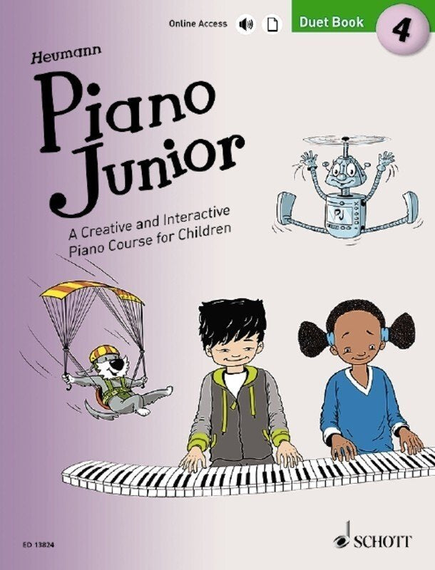Piano Junior Duet Book 4 Bk/Ola