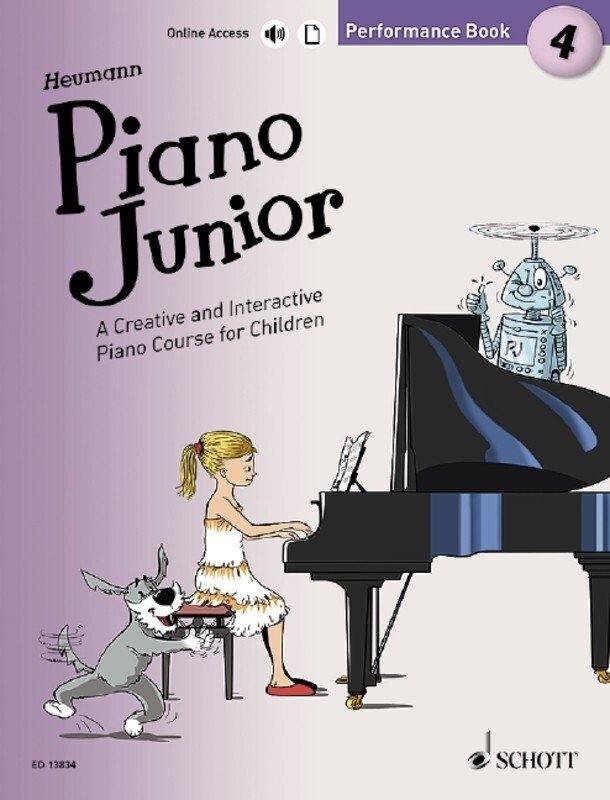 Piano Junior Performance Book 4 Bk/Ola