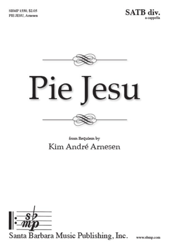 Pie Jesu SATB Divisi A Cappella