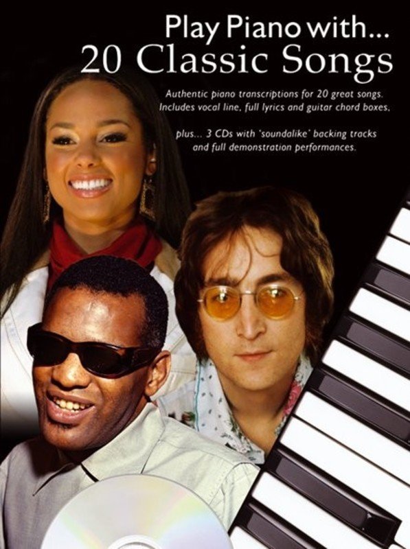 Play Piano with 20 Classic Songs PVG Bk/3Cds