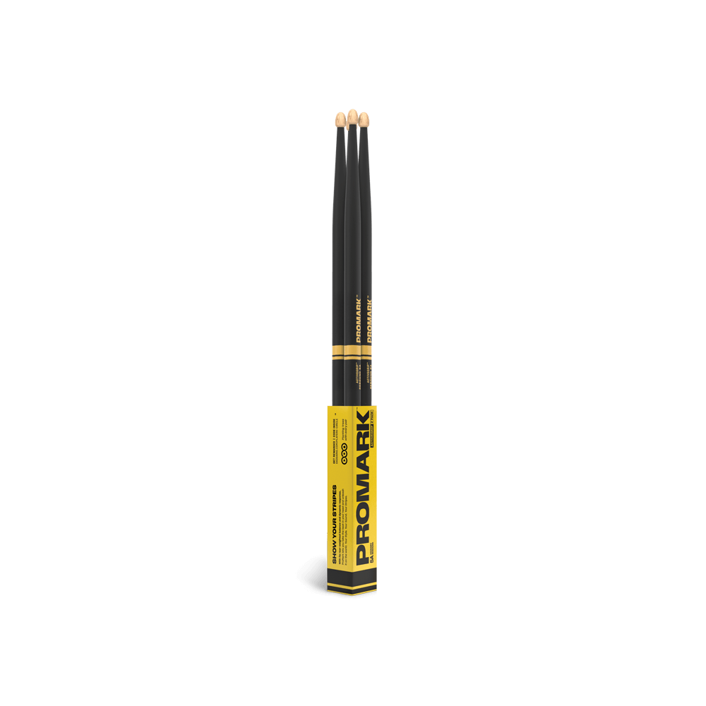 Promark Rebound 5A ActiveGrip Hickory Drumstick, Acorn Wood Tip, 2 Pack