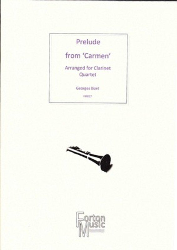 Prelude from Carmen Clarinet Quartet