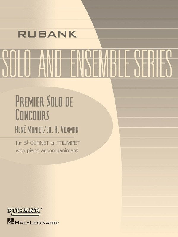Premier Solo De Concours Tpt/Pno