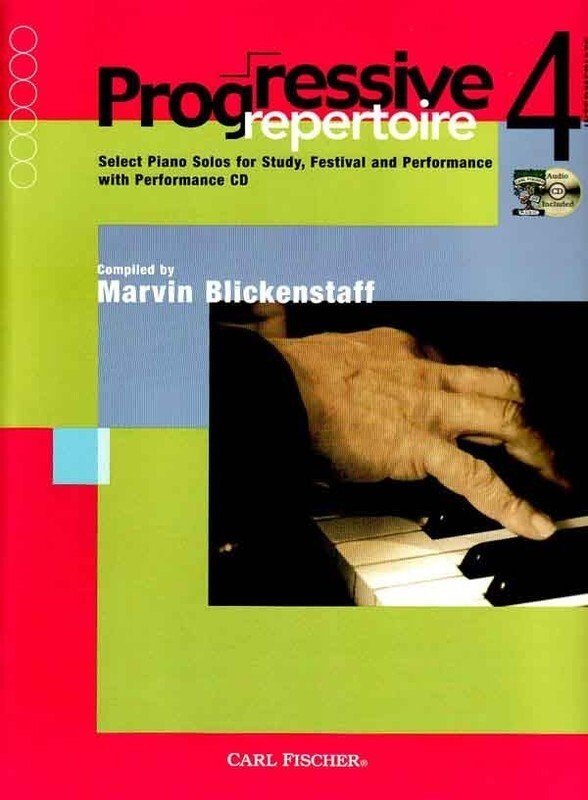 Progressive Repertoire 4 Bk/Cd