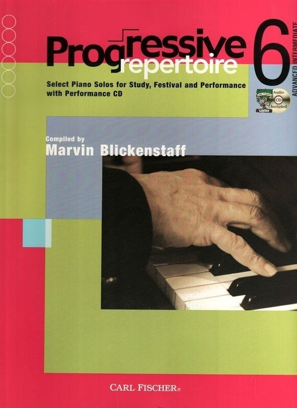 Progressive Repertoire 6 Bk/Cd