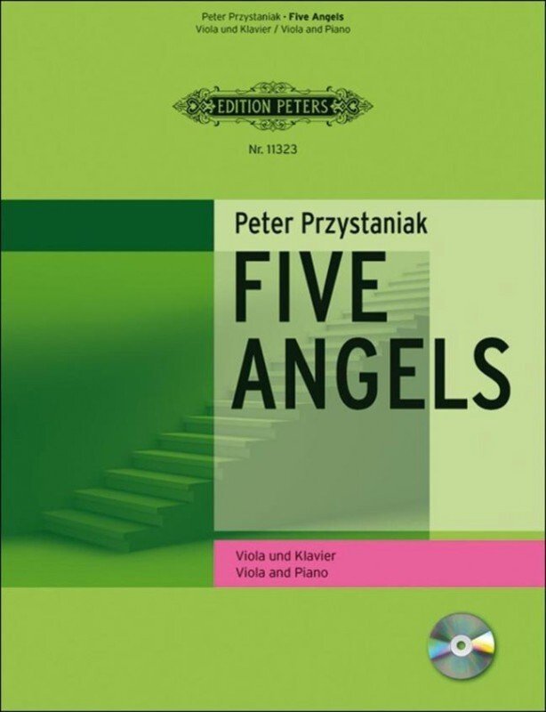 Prystaniak - Five Angels Viola/Piano Bk/Cd