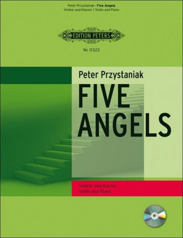 Prystaniak - Five Angels Violin/Piano Bk/Cd