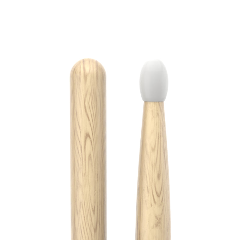ProMark Classic Attack 747B Shira Kashi Oak Drumstick, Oval Nylon Tip