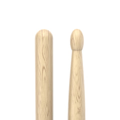 ProMark Classic Attack 747B Shira Kashi Oak Drumstick, Oval Wood Tip