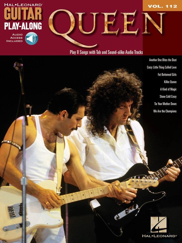 Queen Guitar Playalong V112 Bk/Ola