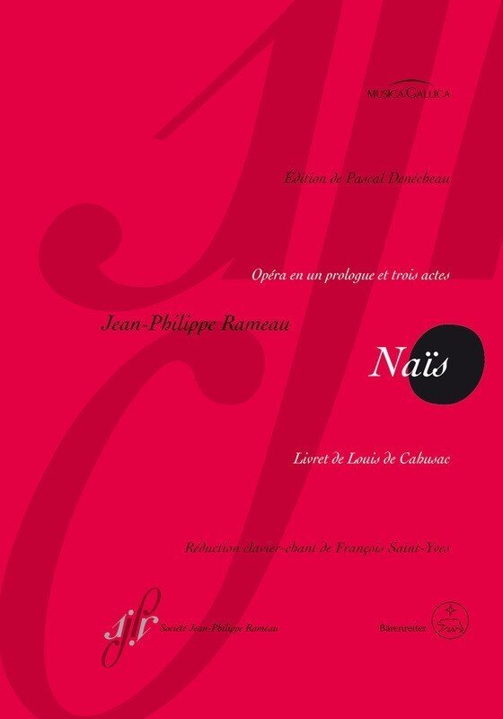 Rameau - Nais Vocal Score French