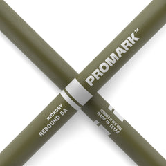 ProMark Rebound 5A Painted Green Hickory Drumstick, Acorn Wood Tip