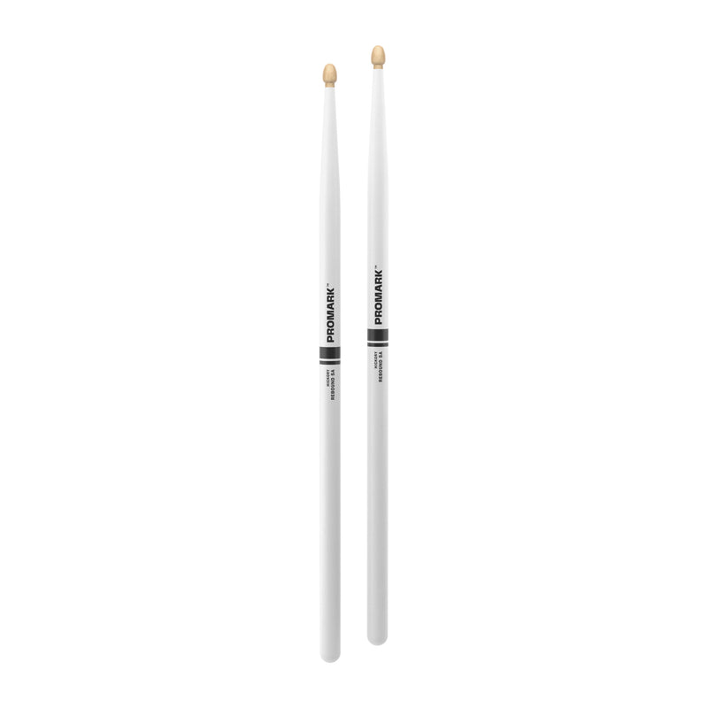 ProMark Rebound 5A Painted White Hickory Drumstick, Acorn Wood Tip