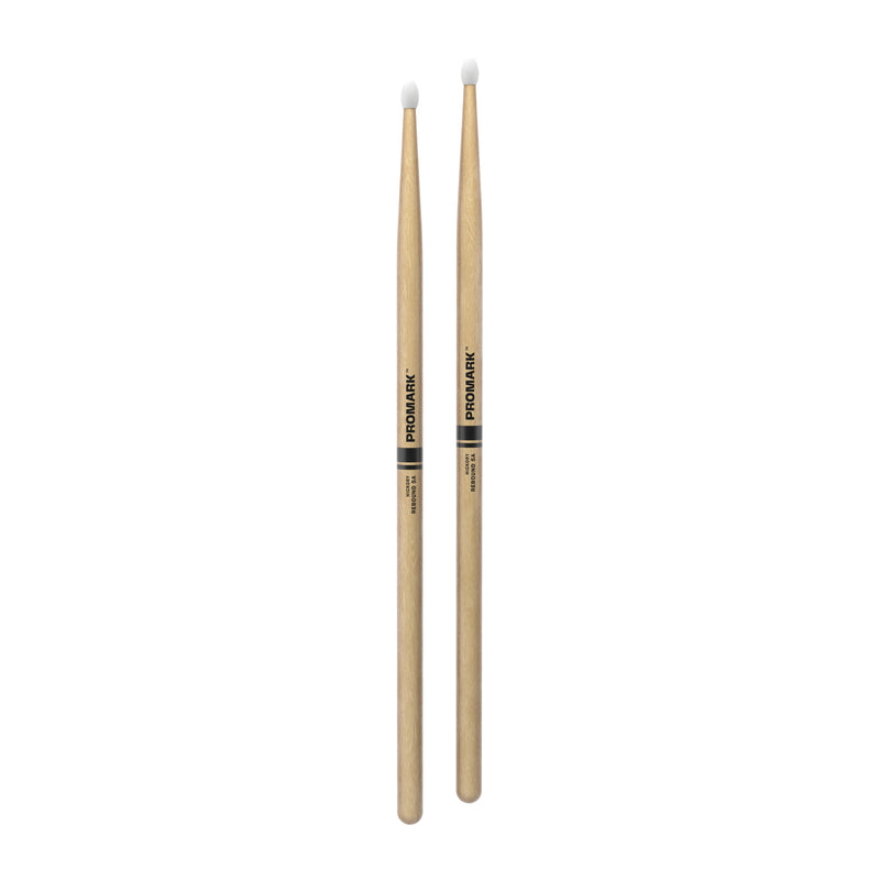 ProMark Rebound 5A Hickory Drumstick, Oval Nylon Tip
