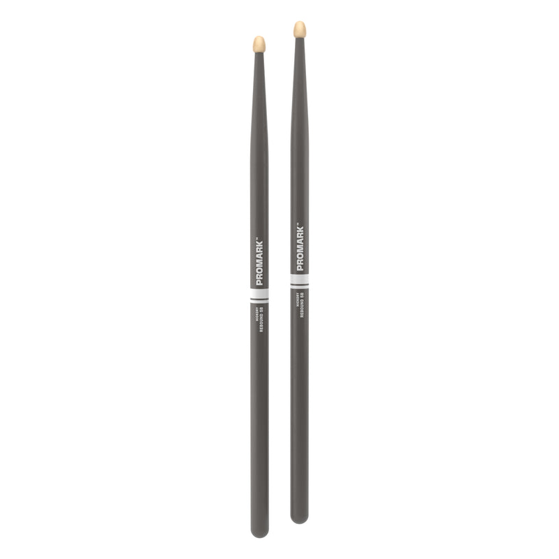 ProMark Rebound 5B Painted Gray Hickory Drumstick, Acorn Wood Tip