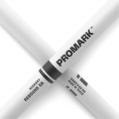 ProMark Rebound 5B Painted White Hickory Drumstick, Acorn Wood Tip