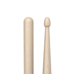 ProMark Rebound 7A Raw Hickory Drumstick, Acorn Wood Tip
