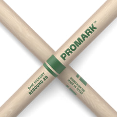 ProMark Rebound 2B Hickory Drumstick, Oval Nylon Tip