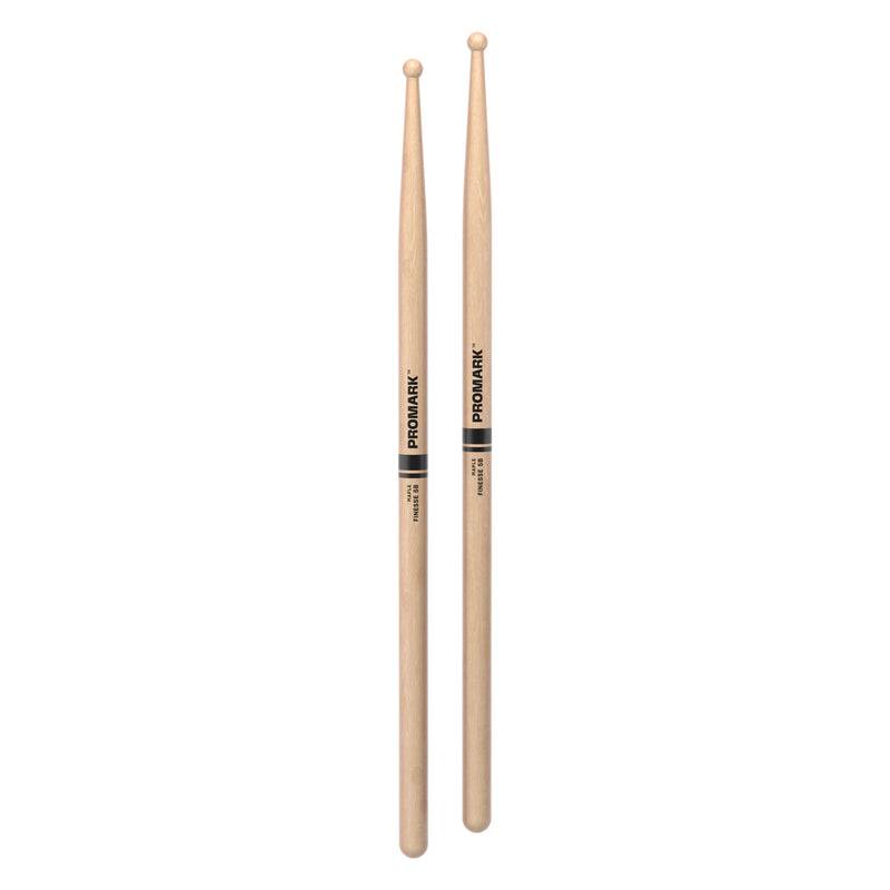 ProMark Finesse 5B Maple Drumstick, Small Round Wood Tip