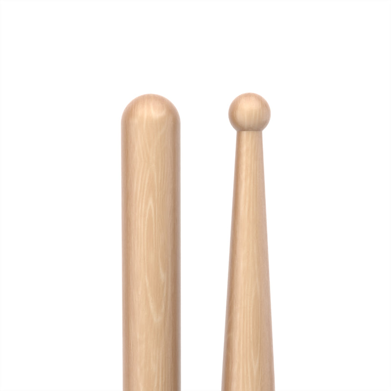 ProMark Finesse 2B Long Maple Drumstick, Small Round Wood Tip