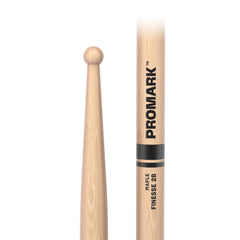 ProMark Finesse 2B Maple Drumstick, Small Round Wood Tip
