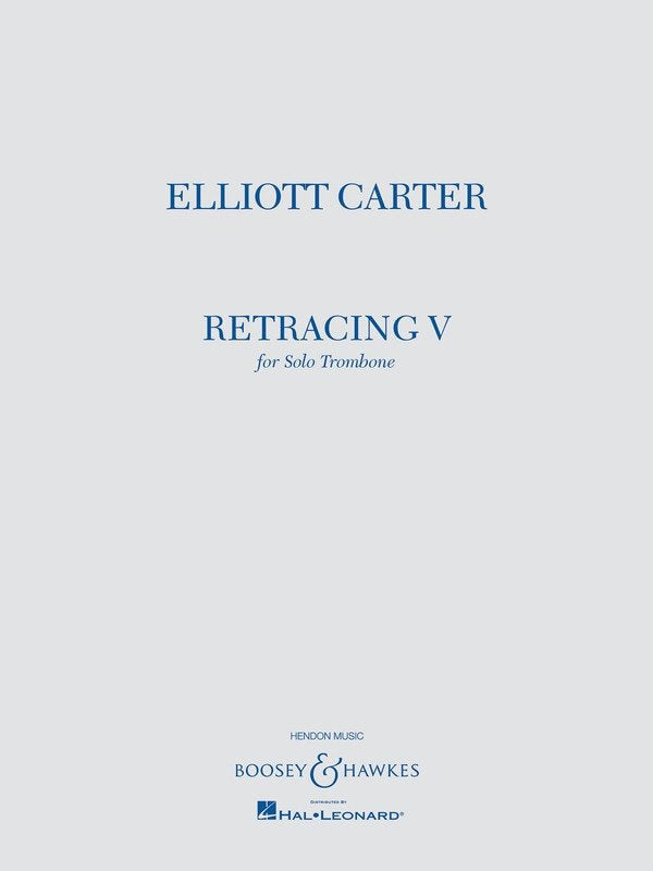 Retracing V for Solo Trombone