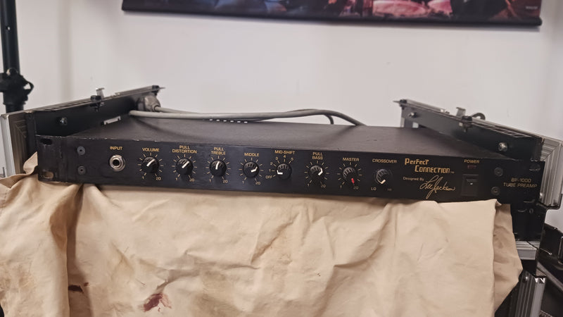 Perfect Connection BP-1000 Tube Bass Preamp – Rare Lee Jackson All-Tube Unit *used