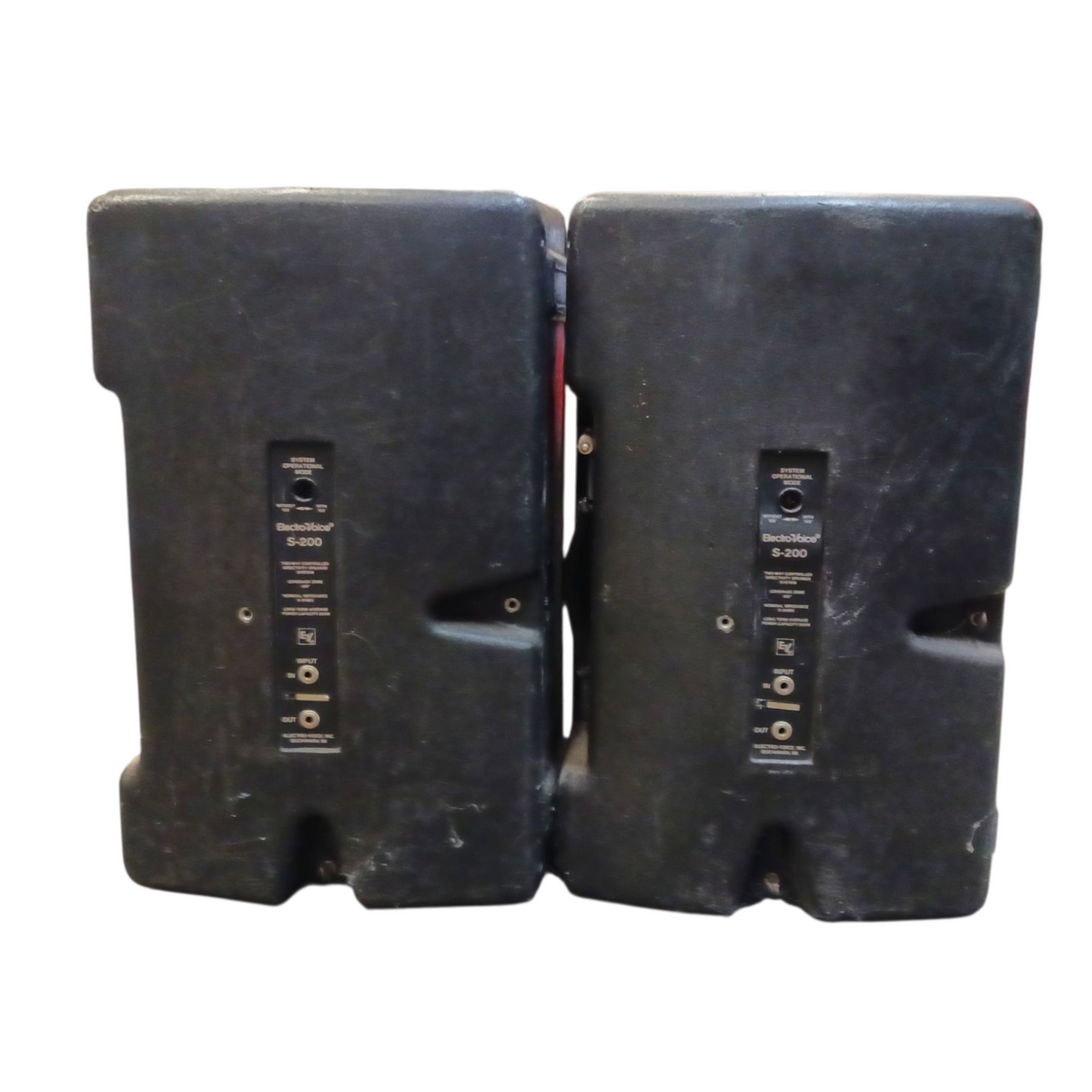 2 x Electro-Voice EV S200 Speakers *used*