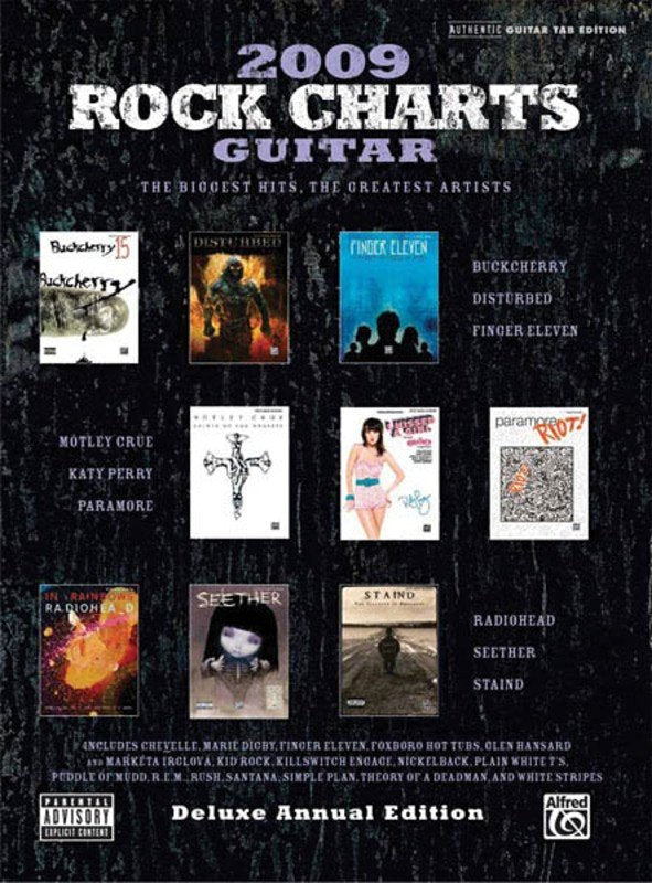 Rock Charts Guitar 2009 Gtr TAB