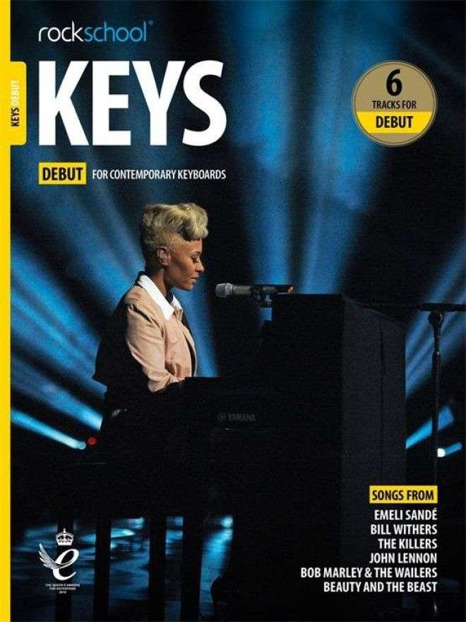Rockschool Keys Debut 2019+ Bk/Ola