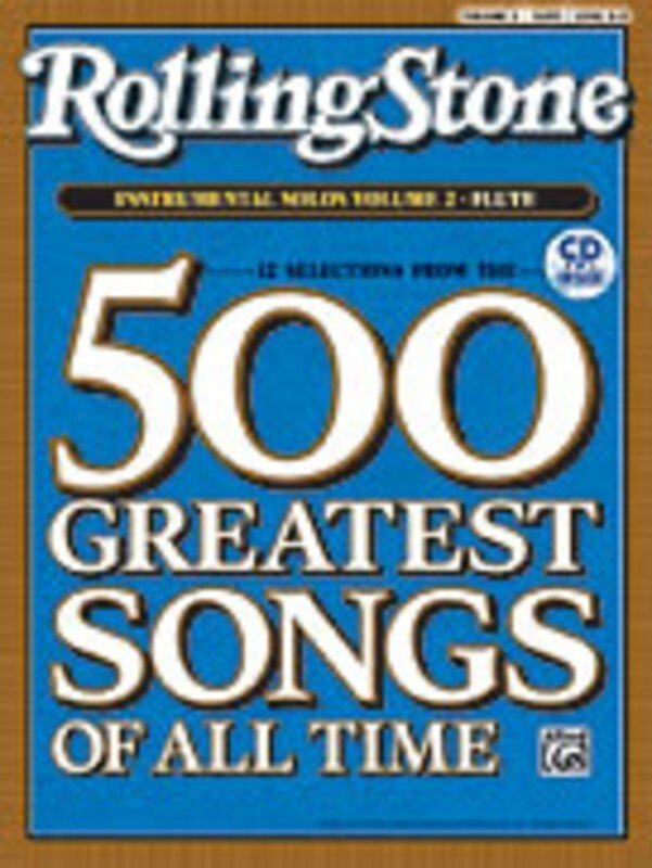 Rolling Stone Selections Inst Solos 2 Flute Bk/Cd