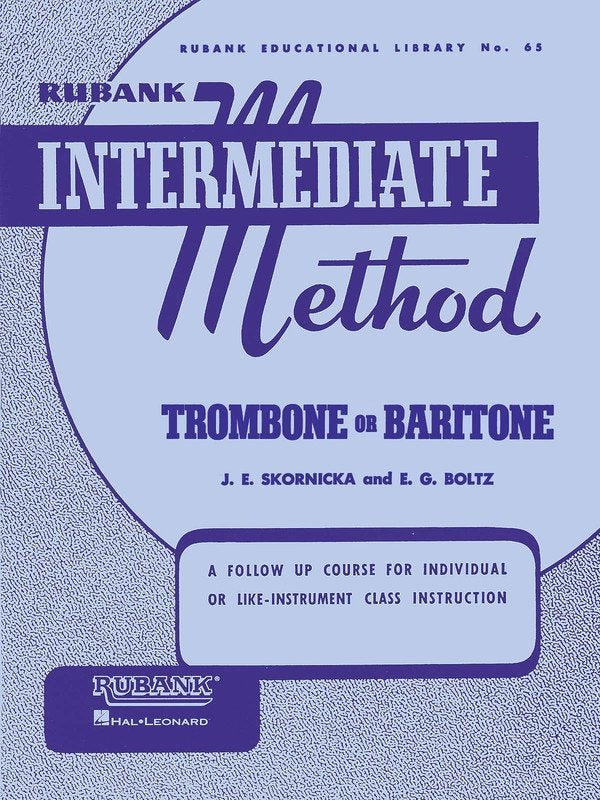 Rubank Intermediate Method Trombone